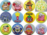 Waddle Dee, etc. Kirby Kirby Cafe Chapter 2 Embroidery Badge Collection 2 All 12 Types Set Can Badge [USED]