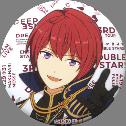 Tsukasa Suou Ensemble Stars! Dream Live 3rd Tour Double Star! Character Badge Collection Ver.B Can Badge [USED]