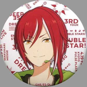 Natsume Sakasaki Ensemble Stars! Dream Live 3rd Tour Double Star! Character Badge Collection Ver.B Can Badge [USED]