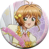 Sakura Kinomoto Cardcaptor Sakura: Clear Card Trading Tin Badge Trading Tin Badge Joypolis Sakura with Dream Amusement Park Limited Can Badge [USED]