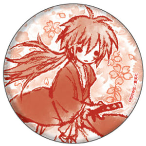 Kenshin Himua Rurouni Kenshin Button Badges 01 Graph Art Design Can Badge [USED]