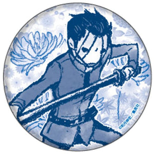 Hajime Saito Rurouni Kenshin Button Badges 01 Graph Art Design Can Badge [USED]