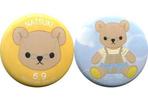 Natsuki Shinomiya Uta no Prince Sama SHINING STORE LOT 2018 Ver. Prize E-3 Set of 2 Can Badges Can Badge Can Badge [USED]