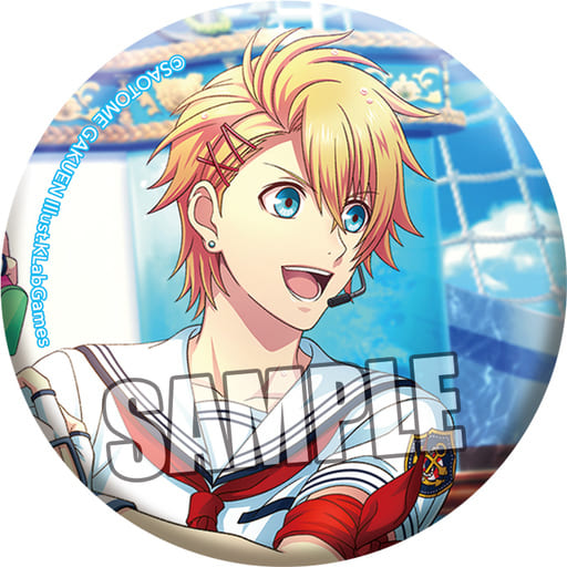 Sho Kurusu Uta no Prince Sama Shining Live Trading Tin Badge Splash! Marine Festival Another Shot Ver. Can Badge [USED]