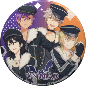 UNDEAD Ensemble Stars! Dream Live 2nd Tour Bright Star! 76mm Round Can Badge Blu-ray / DVD Animate Purchase Privilege Can Badge [USED]