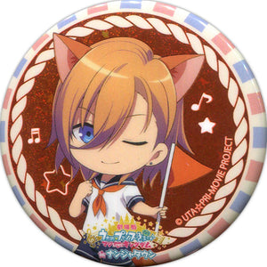 Ren Jinguji Uta no Prince Sama Movie Maji Love Kingdom in Namja Town Glitter Can Badge Collection RAGING Ver. Can Badge [USED]