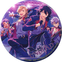 UNDEAD Ensemble Stars! Album Series UNDEAD Jacket Pattern Round Can Badge CD Animate Purchase Privilege Can Badge [USED]