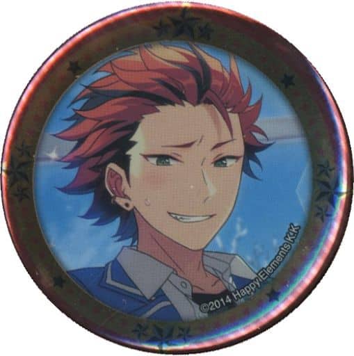 Kurou Kiryu Ensemble Stars! Character Badge Collection Idol School Days Ver.C Idol School Days Vol.6 Ver.B Can Badge [USED]