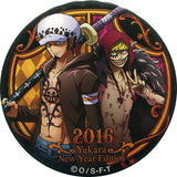 Low & Corazon Yakara Can Badge One Piece Large Pirate Bag 2016 Gold Mugiwara Store Limited Single Item Can Badge [USED]