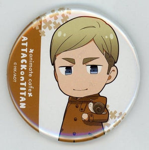 Erwin Smith Attack on Titan Season 3 Part.2 Trading Tin Badge Group B animate cafe Limited Can Badge [USED]