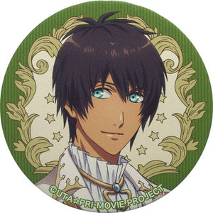 Cecil Aijima Uta no Prince Sama: Maji Love Kingdom Trading Tin Badge SHINING Ver. Maji Love Caravan Limited Can Badge [USED]