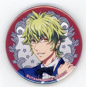 Hyuga Yamato Uta no Prince-sama Maji LOVE Kingdom Movie Trading Can Badge RAGING Ver. Maji LOVE Caravan Limited Can Badge [USED]