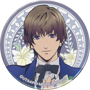 Otori Eiji Uta no Prince-sama Maji LOVE Kingdom Movie Trading Can Badge Flower Series RAGING Ver. Maji LOVE Caravan Limited Can Badge [USED]