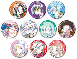 You Asakura, etc. Shaman King Trading Ani-Art Can Badge All 10 Types Set Can Badge [USED]