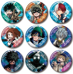 My Hero Academia Partial Holo Tin Badge All 8 Types Set Can Badge [USED]