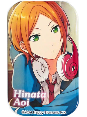 Hinata Aoi Ensemble Stars! Marukaku Can Badge Animate Girls Festival 2015 Limited Can Badge [USED]