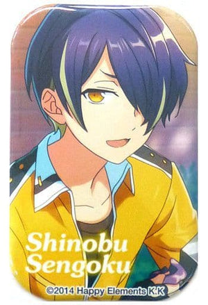 Shinobu Sengoku Ensemble Stars! Marukaku Can Badge Animate Girls Festival 2015 Limited Can Badge [USED]