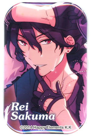 Sakuma Rei Ensemble Stars! Marukaku Can Badge Animate Girls Festival 2015 Goods Can Badge [USED]