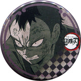 Shinazugawa Genya Demon Slayer: Kimetsu no Yaiba 56mm Can Badge ufotable Dining 1st Period Limited Fun Lottery Prize Can Badge [USED]