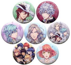 Ai Mikaze , etc. Uta no Prince Sama Maji LOVE Legend Star Character Badge Collection Ver.2 All 7 Types Set Can Badge [USED]