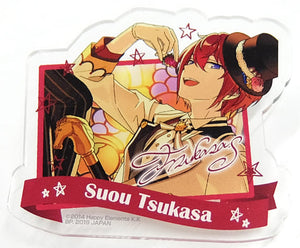 Tsukasa Suou Ensemble Stars! Amusement Ichiban Cafe Summer☆2019 Vol.2 Acrylic Badge Drink Set Order Privilege Badge [USED]