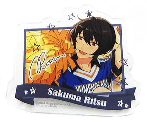 Ritsu Sakuma Ensemble Stars! Amusement Ichiban Cafe Summer☆2019 Vol.2 Acrylic Badge Drink Set Order Privilege Badge [USED]