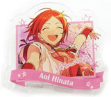 Hinata Aoi Ensemble Stars! Amusement Ichiban Cafe Summer☆2019 Vol.2 Acrylic Badge Drink Set Order Privilege Badge [USED]