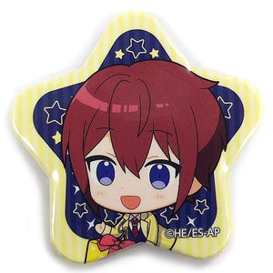 Tsukasa Suou Ensemble Stars! X Animatecafe Trading Star Can Badge B Can Badge [USED]