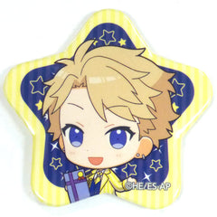 Arashi Narukami Ensemble Stars! X Animatecafe Trading Star Can Badge B Can Badge [USED]