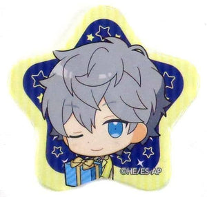 Sena Izumi Ensemble Stars! X Animatecafe Trading Star Can Badge B Can Badge [USED]