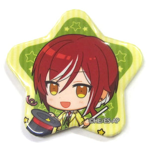 Natsume Sakasaki Ensemble Stars! X Animatecafe Trading Star Can Badge B Can Badge [USED]