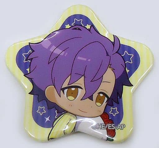 Adonis Otogari Ensemble Stars! X Animatecafe Trading Star Can Badge C Can Badge [USED]
