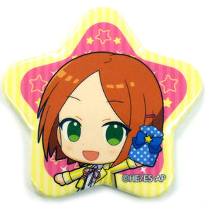 Hinata Aoi Ensemble Stars! X Animatecafe Trading Star Can Badge C Can Badge [USED]