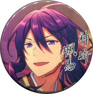 Souma Kanzaki Ensemble Stars! Album Series Akatsuki Round Shape For Each Character CD Animate Purchase Privilege Can Badge [USED]