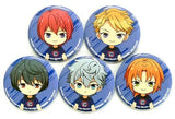 Knights Ensemble Stars! Starry Stage 2nd in Nippon Budokan BOX Edition Mini Character Can Badge Blu-ray Animate Purchase Privilege 5 Piece Set Can Badge [USED]