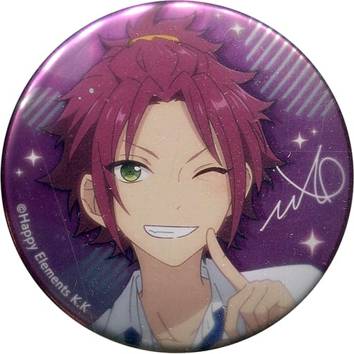 Mao Isara Ensemble Stars! Character Badge Collection Trickstar & UNDEAD Can Badge [USED]