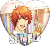 Otoya Ittoki Uta no Prince Sama Shining Live Trading Heart Shaped Can Badge Challenge Idol X Shopping Mall Another Shot Ver. Can Badge [USED]