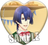 Masato Hijirikawa Uta no Prince Sama Shining Live Trading Heart Shaped Can Badge Challenge Idol X Shopping Mall Another Shot Ver. Can Badge Can Badge [USED]