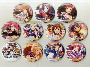 The iDOLM@STER Million Live! Big Can Badge 10 Types Set with Osaka Venue Purchase Bonus THE IDOLM @ STER MILLION LIVE! 3rdLIVE TOUR BELIEVE MY DRE @ M !! Osaka Venue Limited Can Badge [USED]