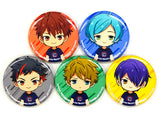 Ryuuseitai Ensemble Stars! Starry Stage 2nd in Nippon Budokan BOX Edition Mini Character Can Badge Blu-ray Tower Records Purchase Privilege 5 Piece Set Can Badge [USED]