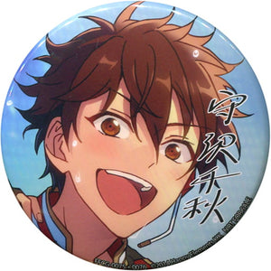 Morisawa Chiaki Character Round Can Badge CD Ensemble Stars! Album Series Ryuseitai Animate Purchase Bonus Can Badge [USED]