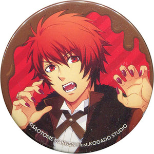 Otoya Ittoki Cool Ver. Q-pot. x Uta no Prince Sama Sweets Vampire Trading Tin Badge Sweets Vampire Ver. Can Badge Can Badge [USED]