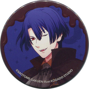 Masato Hijirikawa Cool Ver. Q-pot. x Uta no Prince Sama Sweets Vampire Trading Tin Badge Sweets Vampire Ver. Can Badge [USED]