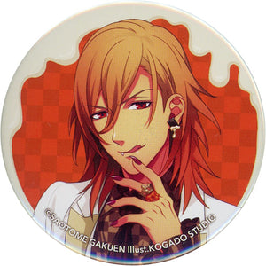 Jinguji Ren Coolver. Q-pot. x Uta no Prince-sama Sweets Vampire Trading Can Badge Sweets Vampire ver. Can Badge [USED]