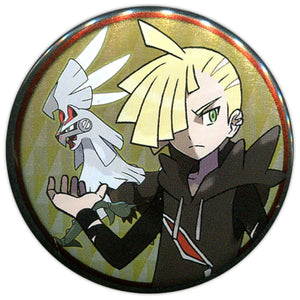 Gladion & Silvally Pokemon Can Badge Collection -Arora Edition B- Pokemon Center Limited Can Badge [USED]