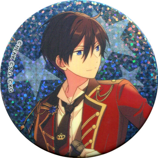 Hokuto Hidaka Ensemble Stars! x Uta no Prince Sama Shining Live Dream Star Live Trading Hologram Can Badge Trickstar＆STARISH ver. Animate Girls Festival 2019 Limited Can Badge [USED]
