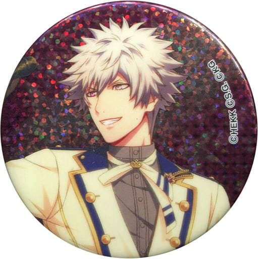 Ranmaru Kurosaki Ensemble Stars! x Uta no Prince Sama Shining Live Dream Star Live Trading Hologram Can Badge fine＆QUARTET NIGHT ver. Animate Girls Festival 2019 Limited Can Badge [USED]