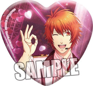 Otoya Ittoki Uta no Prince Sama Heart Shaped Can Badge Sweet Valentine Live Another Shot Ver. Can Badge [USED]