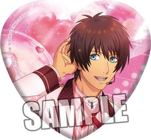 Cecil Aijima Uta no Prince Sama Heart Shaped Can Badge Sweet Valentine Live Another Shot Ver. Can Badge [USED]