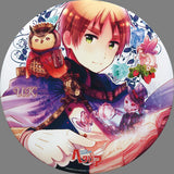 England Art Can Plate Collection Hetalia The Beautiful World Animate Girls Festival 2015 Goods Can Badge [USED]